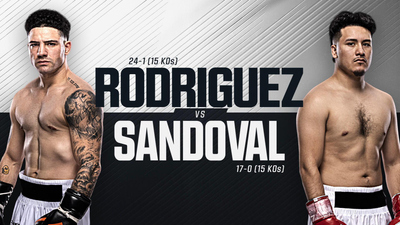 Zuffa Boxing : Julian Rodriguez vs. Cain Sandoval (Zuffa 1: Walsh vs. Ocampo - Main)'