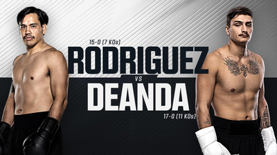 Zuffa Boxing : Misael Rodriguez Olivas vs. Austin Deanda (Zuffa 1: Walsh vs. Ocampo - Main)'