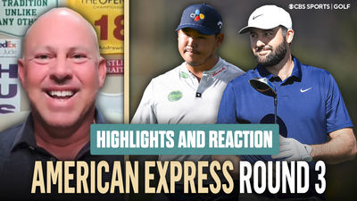 PGA Tour on CBS : Scottie Scheffler Sits 1-Shot Back of Lead at The AMEX'