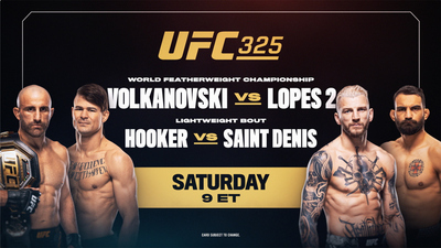 UFC : UFC 325 on Paramount+ | Volkanovski vs. Lopes | January 31'