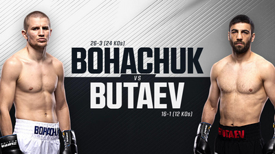 Zuffa Boxing : Serhii Bohachuk vs. Radzhab Butaev (Zuffa Boxing 02: Valenzuela vs. Torres - Prelims)'