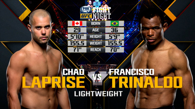 UFC Fight Night : Chad Laprise vs. Francisco Trinaldo'