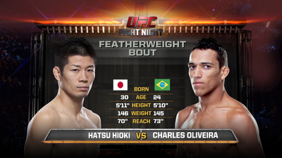 UFC Fight Night : Hatsu Hioki vs. Charles Oliveira'