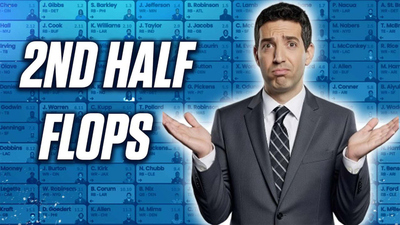 NFL on CBS : Fantasy Football Today: Worst Second Half Fantasy Performers of 2025'