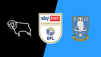 English Football League : Derby County vs. Sheffield Wednesday'