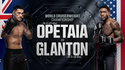 Zuffa Boxing : Jai Opetaia vs. Brandon Glanton (Zuffa 04: Opetaia vs. Glanton - Main)'