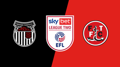 English Football League : Grimsby Town vs. Fleetwood Town'