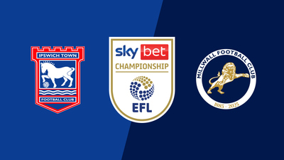 English Football League : Ipswich Town vs. Millwall'