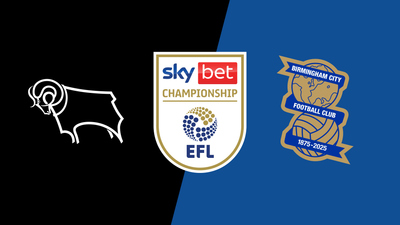English Football League : Derby County vs. Birmingham City'