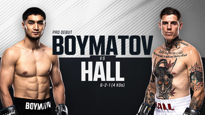 Zuffa Boxing : Rakhmatullo Boymatov vs. Caleb Hall (Zuffa 06: Mosley Jr. vs. Bohachuk - Prelims)'