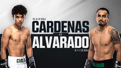Zuffa Boxing : Emiliano Cardenas vs. Alexis Alvarado (Zuffa 06: Mosley Jr. vs. Bohachuk - Prelims)'