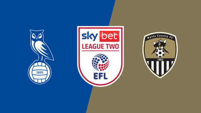 English Football League : Oldham Athletic vs. Notts County'
