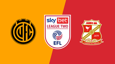 English Football League : Cambridge United vs. Swindon Town'