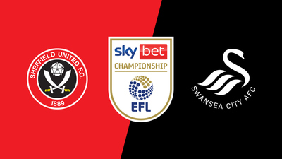 English Football League : Sheffield United vs. Swansea City'