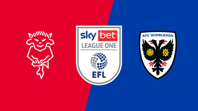 English Football League : Lincoln City vs. AFC Wimbledon'