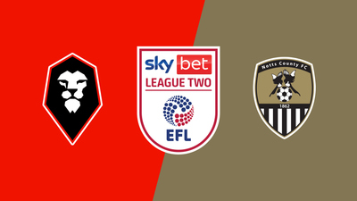 English Football League : Salford City vs. Notts County'