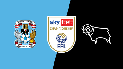 English Football League : Coventry City vs. Derby County'