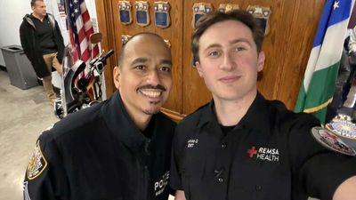 CBS Mornings : Kidney donation connects two first responders'