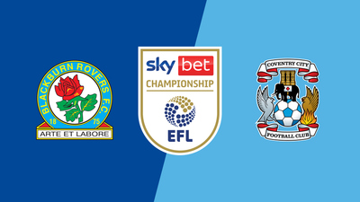 English Football League : Blackburn Rovers vs. Coventry City'