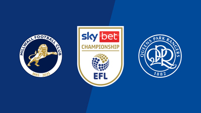 English Football League : Millwall vs. Queens Park Rangers'