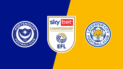 English Football League : Portsmouth vs. Leicester City'