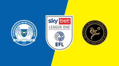 English Football League : Peterborough United vs. Burton Albion'