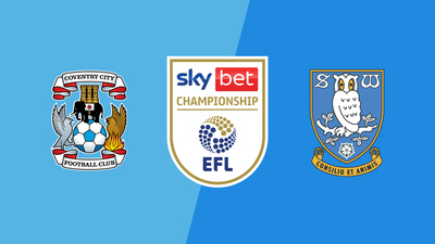 English Football League : Coventry City vs. Sheffield Wednesday'