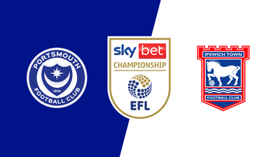 English Football League : Portsmouth vs. Ipswich Town'