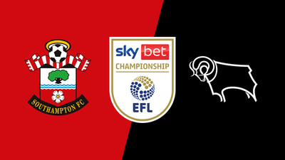 English Football League : Southampton vs. Derby County'
