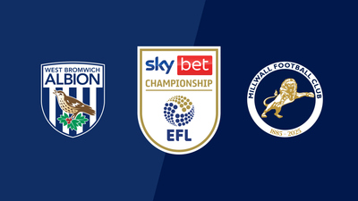 English Football League : West Bromwich Albion vs. Millwall'