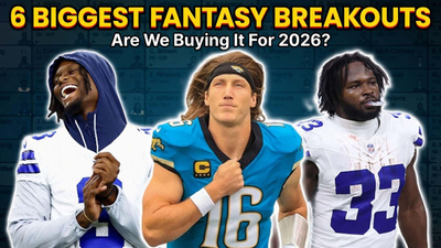 NFL on CBS : Fantasy Football Today: 6 BIGGEST Fantasy Breakouts of 2025 — Are We Buying It? '