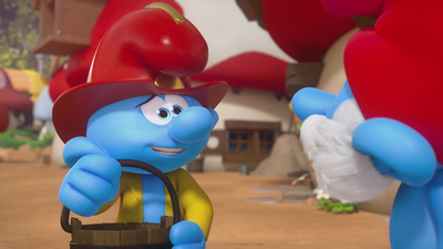 The Smurfs : Fire Brigade on Foot/The Prettiest Pebble in the World'