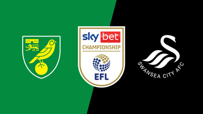 English Football League : Norwich City vs. Swansea City'