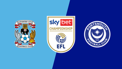English Football League : Coventry City vs. Portsmouth'