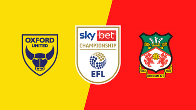 English Football League : Oxford United vs. Wrexham'