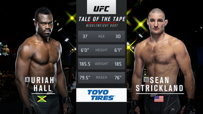UFC Fight Night : Uriah Hall vs. Sean Strickland'