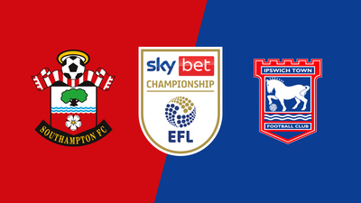 English Football League : Southampton vs. Ipswich Town'