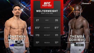 UFC Fight Night (Português) : Jonathan Micallef x Themba Gorimbo (UFC Fight Night: Della Maddalena x Prates - Prelims) (Português)'