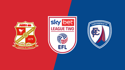 English Football League : Swindon Town vs. Chesterfield'