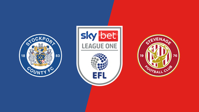 English Football League : Stockport County vs. Stevenage'