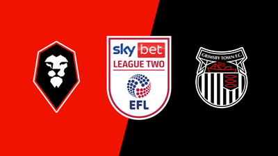 English Football League : Salford City vs. Grimsby Town'