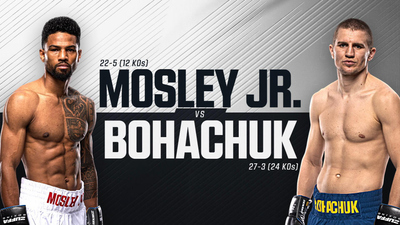 Zuffa Boxing : Shane Mosley Jr. vs. Serhii Bohachuk (Zuffa 06: Mosley Jr. vs. Bohachuk - Main)'