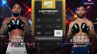 UFC (Português) : King Green x Jeremy Stephens (UFC 328: Chimaev x Strickland - Main) (Português)'