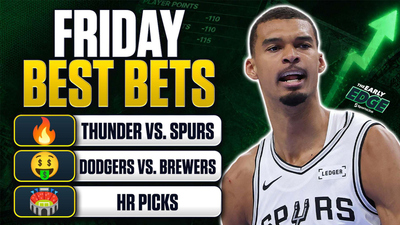The Early Edge Podcast Full Episodes : FRIDAY BETS: Thunder vs. Spurs Gm 3 Picks + MLB | Early Edge'