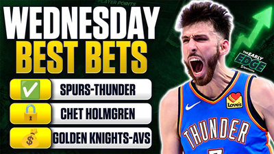 The Early Edge Podcast Full Episodes : WEDNESDAY BETS: Spurs vs. Thunder Gm 2 + Golden Knights vs. Avs Gm 1 + MLB | Early Edge'