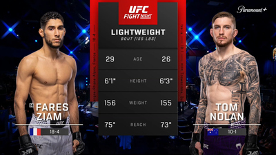 UFC Fight Night (Português) : Fares Ziam x Tom Nolan (UFC Fight Night: Muhammad x Bonfim - Main) (Português)'