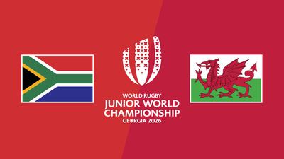 World Rugby : South Africa vs. Wales'