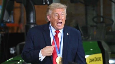 CBS Saturday Morning : Trump touts U.S. economy to Wisconsin farmers'