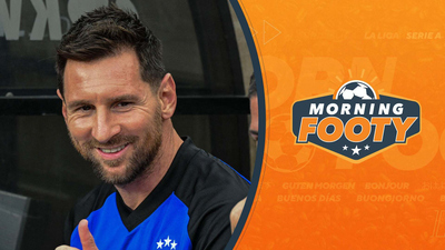 CBS Sports Golazo Network : Monday Morning Footy: Will Messi & Ronaldo Face Off In The World Cup? USMNT vs. Paraguay'