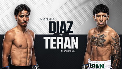 Zuffa Boxing : Floyd Diaz vs. Andres Teran (Zuffa Boxing 08: De Los Santos vs. Valenzuela - Prelims)'